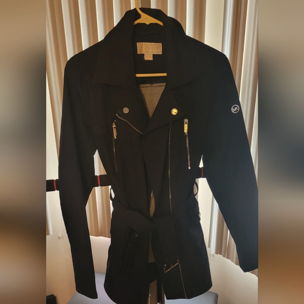 Michael Kors Dark Blue Trench Jacket